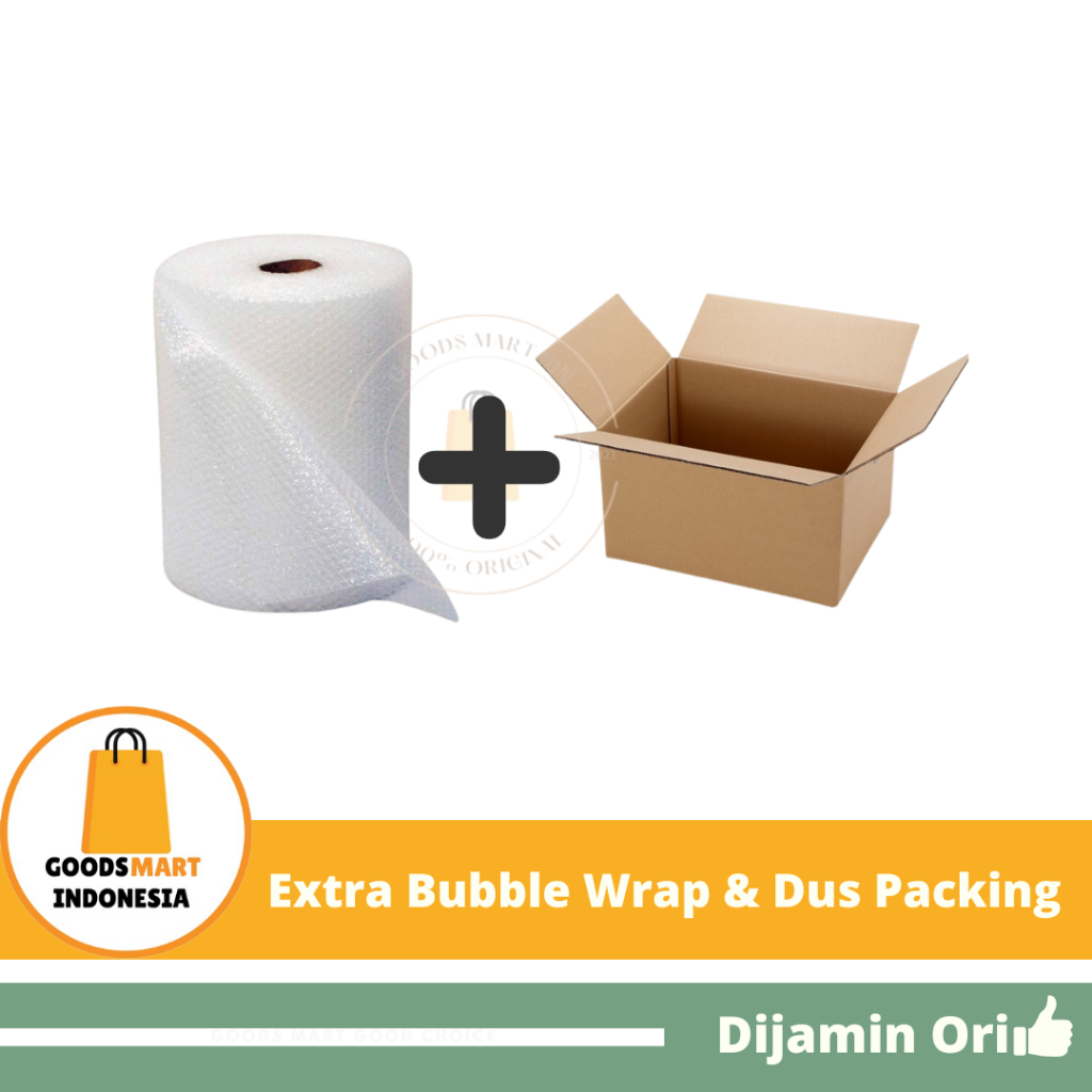 

Extra Bubble Wrap & Kardus Packing