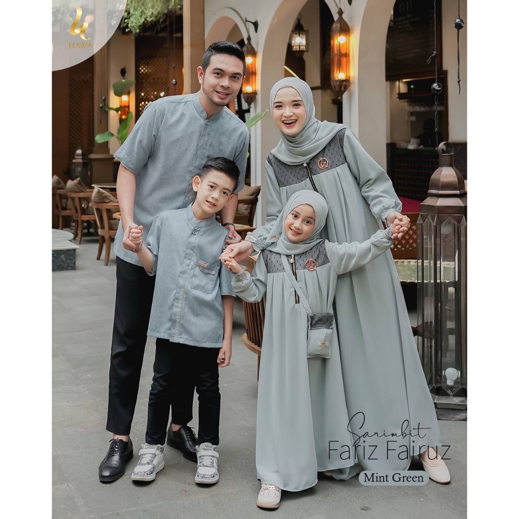 FARIZ & FAIRUZ Family Series by Hawa the label Sarimbit lebaran 2024