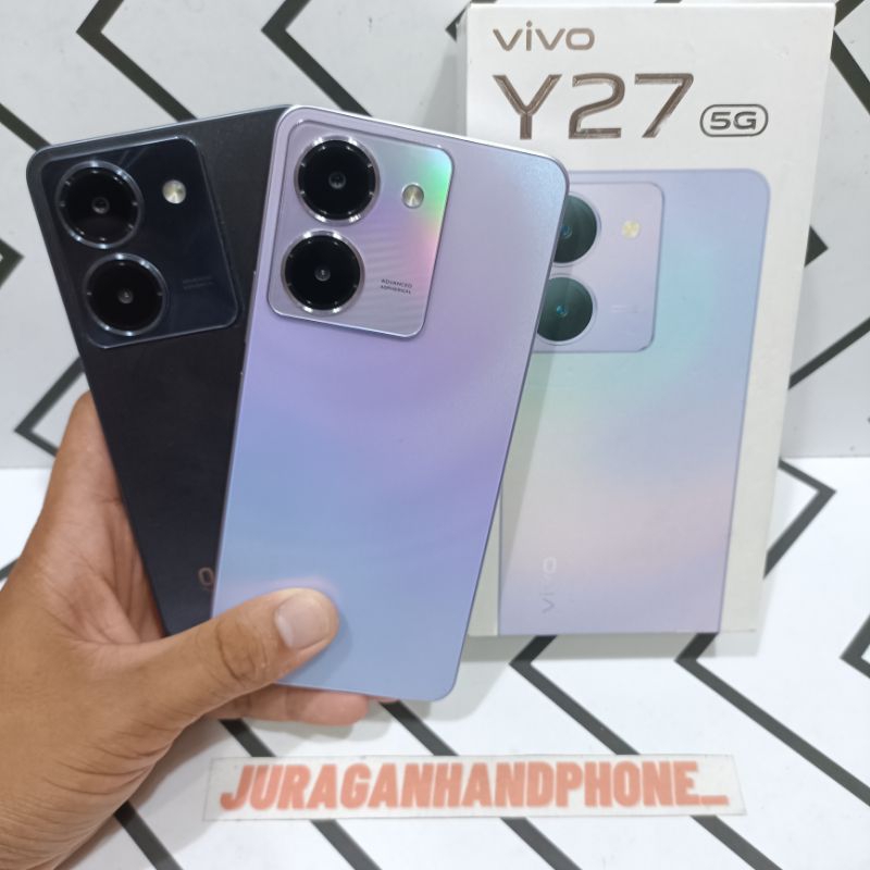 Vivo Y27 5G Ram 6/128GB Hp Second Seken Bekas Fullset