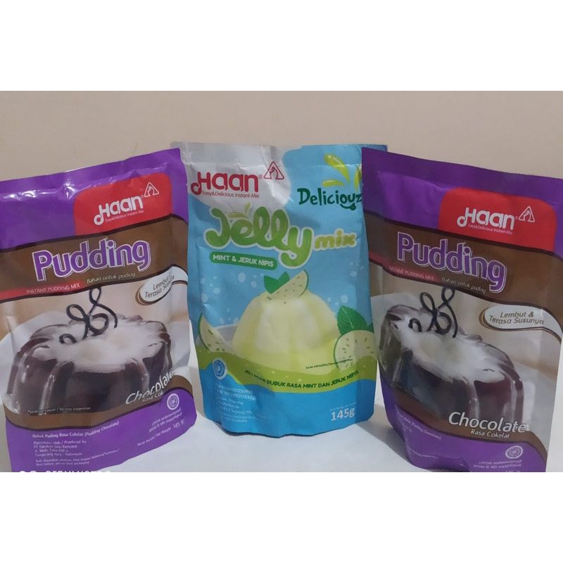 

Pudding dan Jelly Haan 3pcs