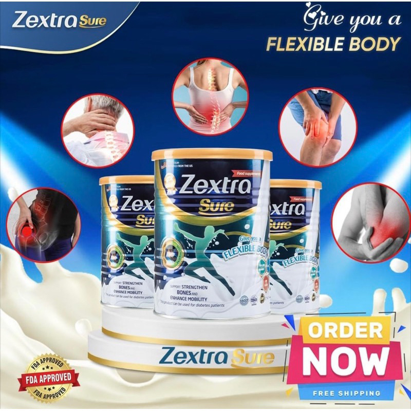 

Zextra Milk susu khusus diabetes tulang dan sendi