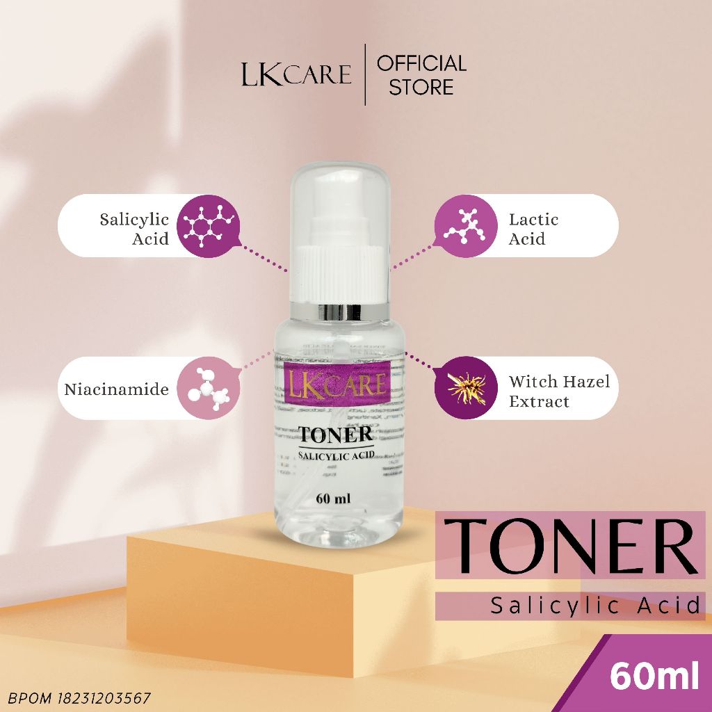 LK CARE - Toner Salycilic Acid (60 ML)
