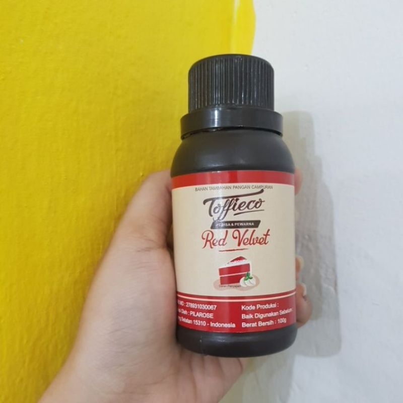 

Toffieco Perisa Pasta Red Velvet - 100gr