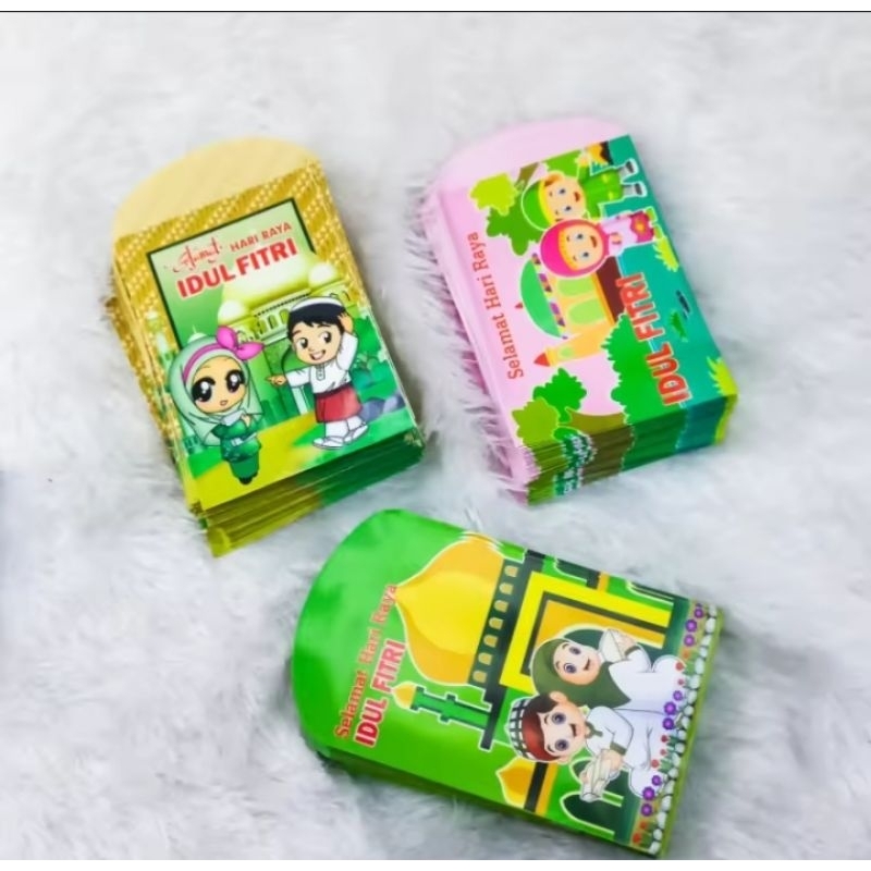 

amplop lebaran isi 100 pcs selamat hari Raya idul Fitri