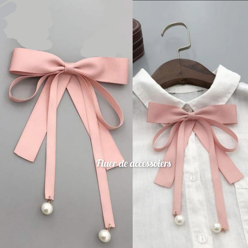pita brooch // pita baju // korean ribbon brooch // dasi pita