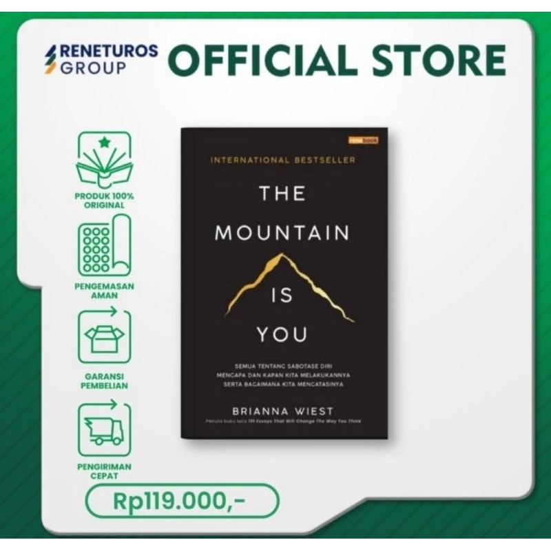 The Mountain is you buku motivasi