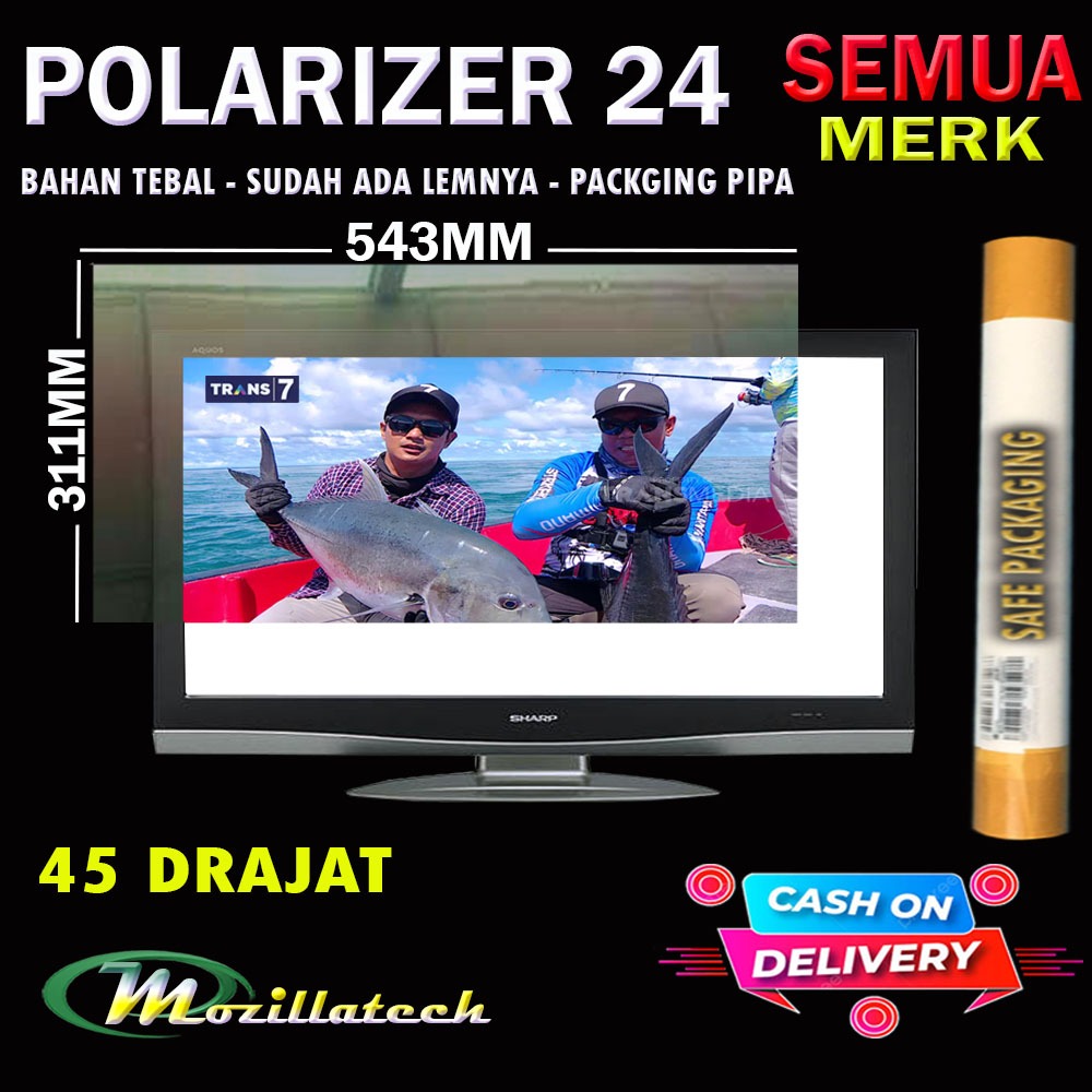 POLARIZER TV LCD TOSHIBA REGZA 24 INCH POLARIS  POLARIZER TOSHIBA 24 INCH IN POLARIZER LCD TOSHIBA