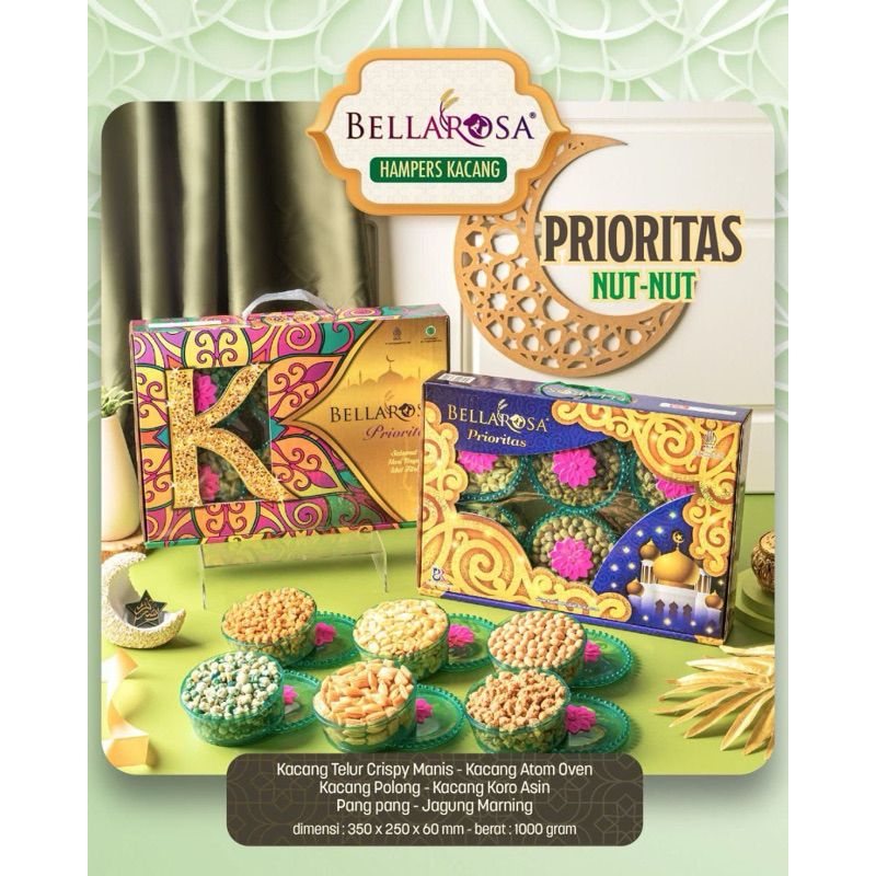 

Bellarosa Hampers Kacang PRIORITAS NUT NUT