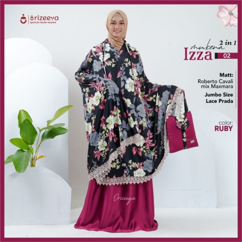 ORIZEEYA MUKENA IZZA MAXMARA RENDA