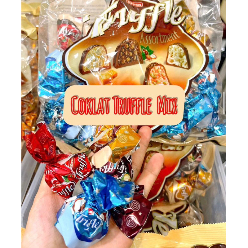 

Coklat Truffle Mix Arab Turki Oleh Oleh Haji 400gr