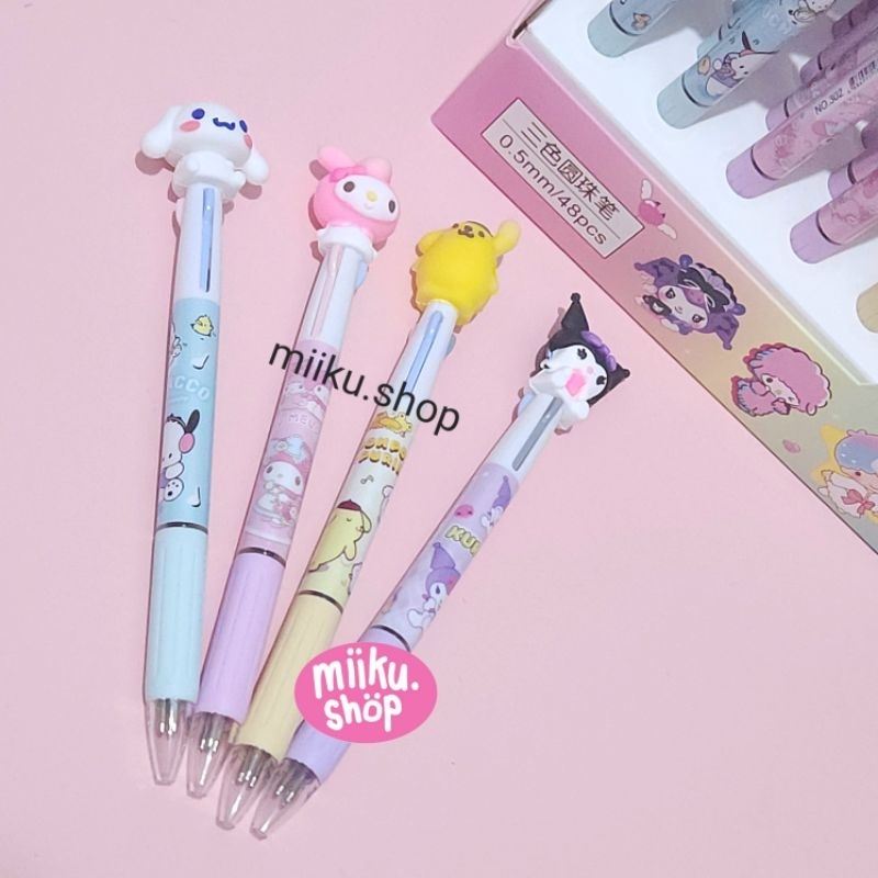 

PULPEN 3 WARNA KARAKTER SANRIO