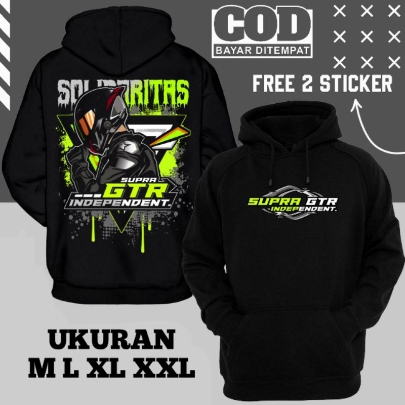 Sweater Hoodie Supra Gtr Pria Hoodie Racing