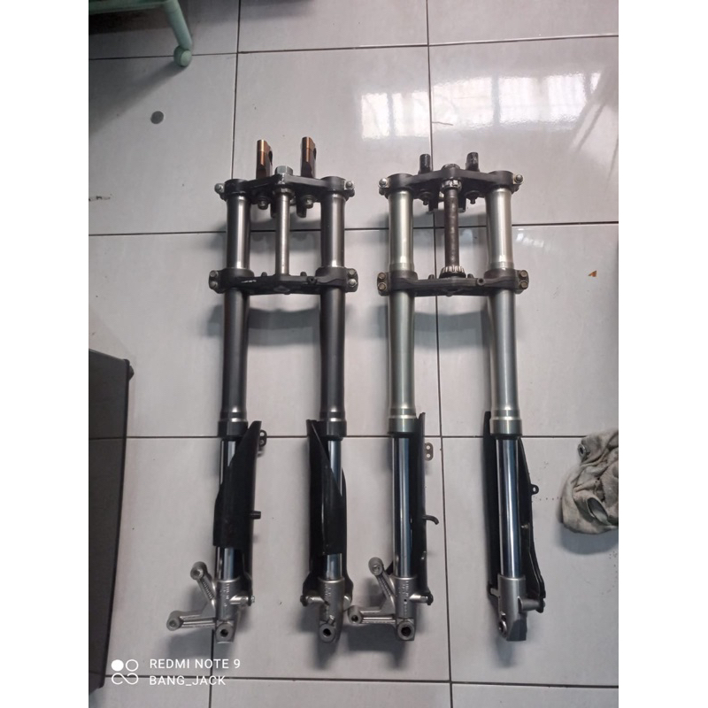 USD UPSIDE DOWN DTRACKER OLD ORIGINAL NOT CRF WR155 - SHOCK DEPAN PNP KLX TRABAS TRAIL GRASSTRACK