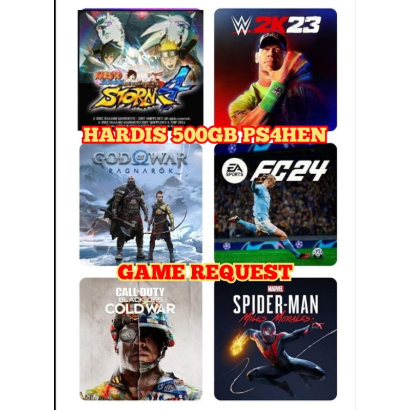 HDD HARDISK PS4 HEN EKSTERNAL 500GB