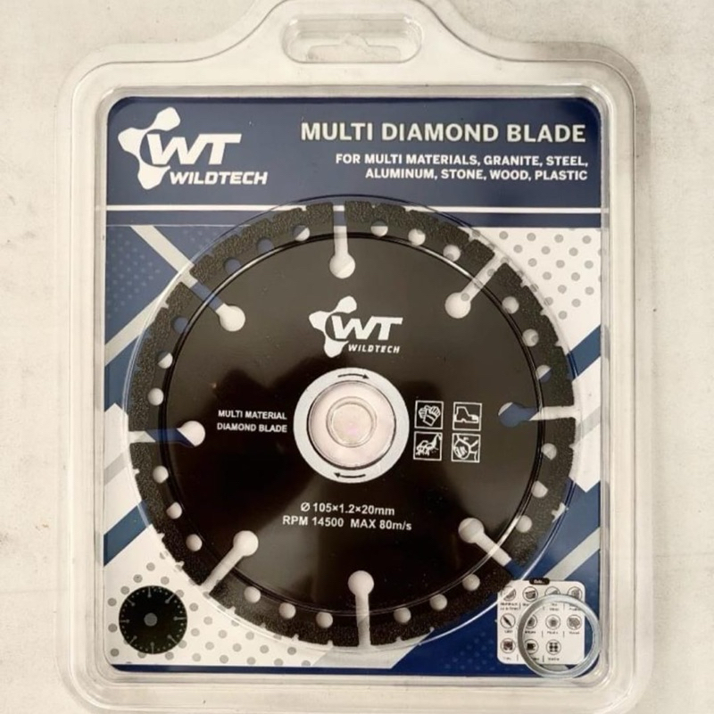 WILDTECH MATA GERINDA POTONG 4" / MULTIFUNGSI ALUMUNIUM / GRANITE / KERAMIK