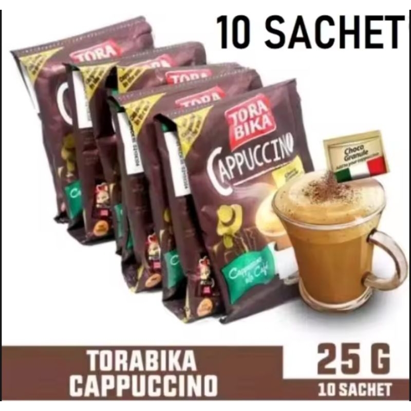 

Torabika Cappucino Renceng 10 sachet x 25gr