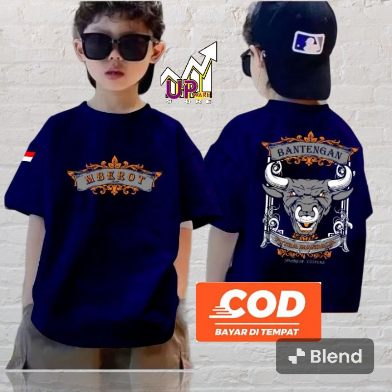 KAOS MBEROT, KAOS BANTENGAN MBEROT//KAOS BANTENGAN PUTRA MANDALA//KAOS MBEROT WISANGGENI//KAOS ANAK/