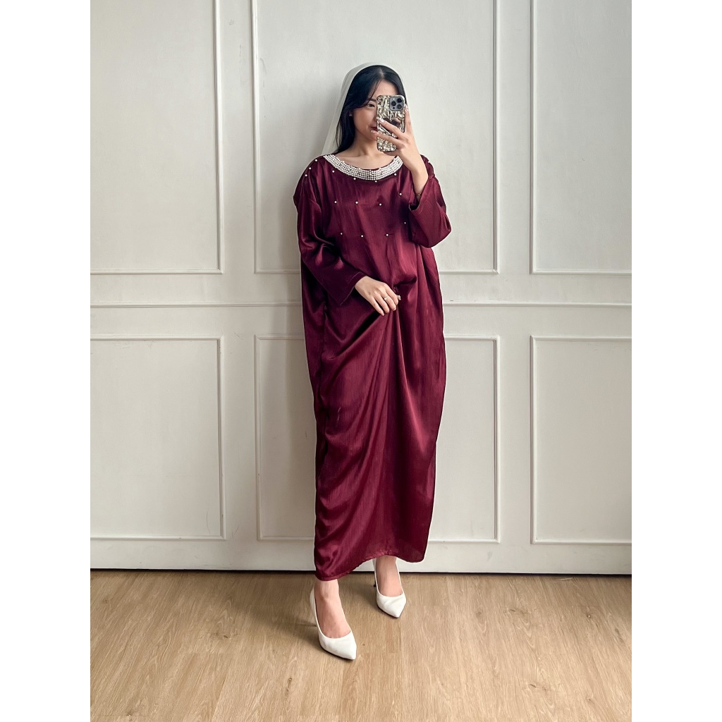 DOLLA - Hera Dress Kaftan Modern Gamis Lebaran