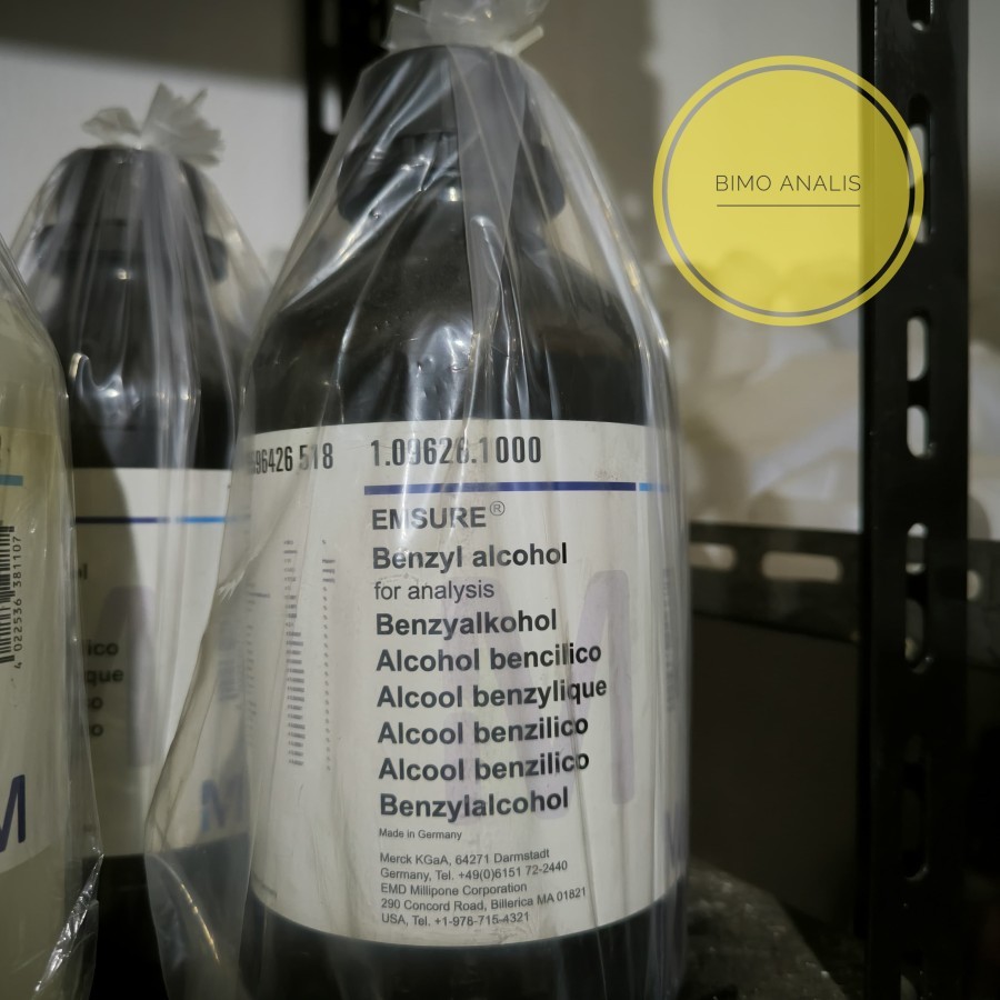 Benzyl Alcohol Pro Analis Merck 109626 / Benzil Alkohol ( REPACK )