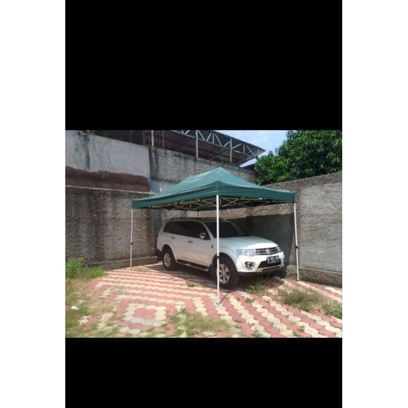 Tenda lipat premium Uk 3x4.5 besi 1.2 mm