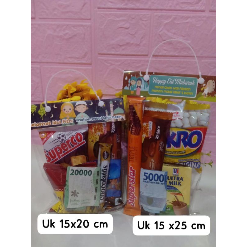 

Plastik Bingkisan snack Kemerdekaan Agustus/lebaran Idul Fitri/ /Ulang Tahun uk 15*20cm/15*25cm