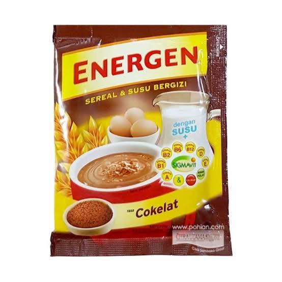 

Energen sereal&susu rasa coklat sacheet