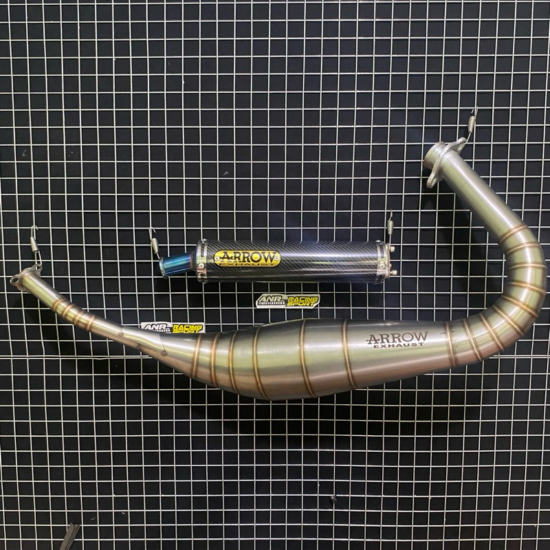 Knalpot Rx King Repsol Kolong Arrow Exhaust Stainles