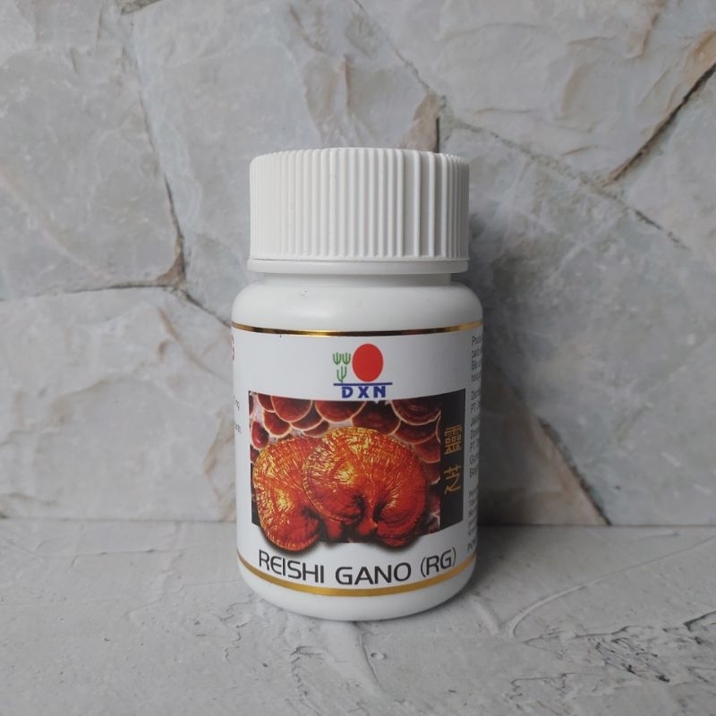 Kapsul RG Reishi Gano - Jamur Lingzhi Ganoderma isi 30 Kapsul