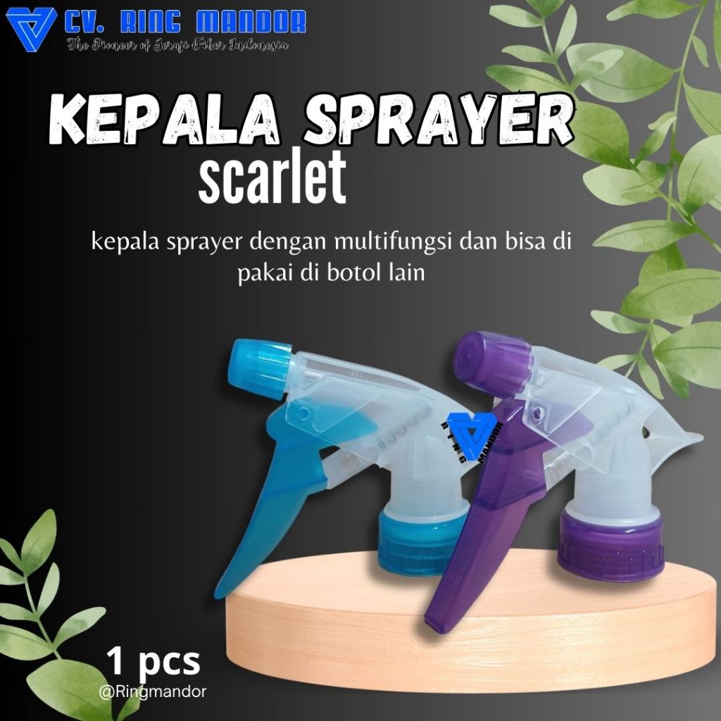 kepala sprayer scarlet kepala semprotan air scarlet