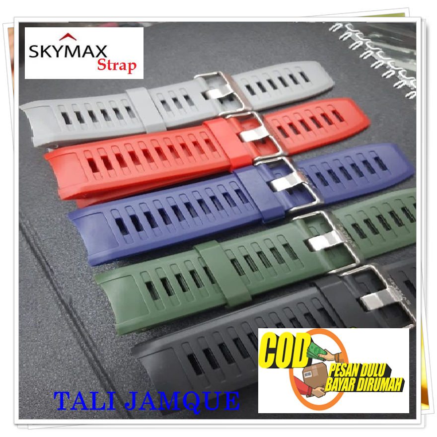 Rubber Strap Tali Untuk Jam Tangan Skymax 2021G 2206G