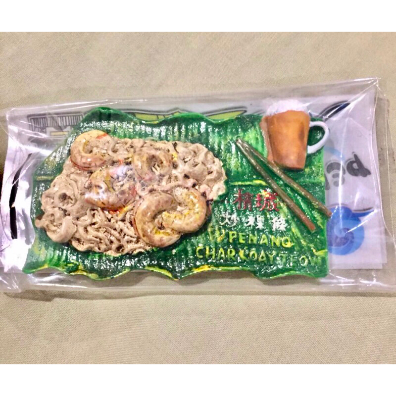 Magnet kulkas makanan original dari Malaysia