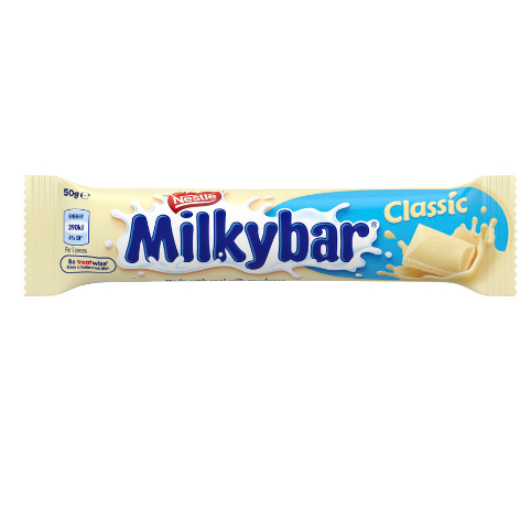 

Milkybar White Choc Bar | 50g Australia