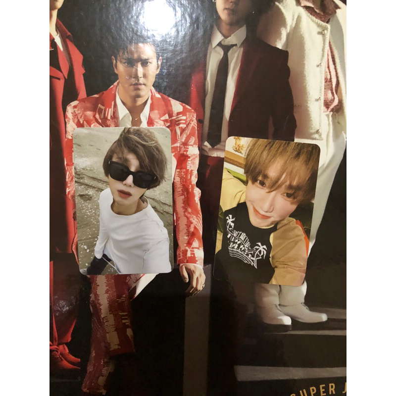 Photocard Super Junior Yesung