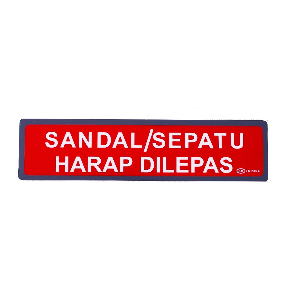 

GM LABEL SANDAL/SEPATU HARAP DI LEPAS LK-235 KECIL WARNA