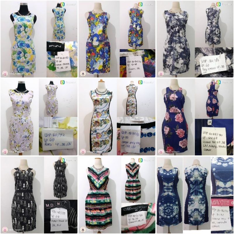 Office Bodycon Dress Motif 01/Dress Formal Bodycon/Office Dress Bodycon