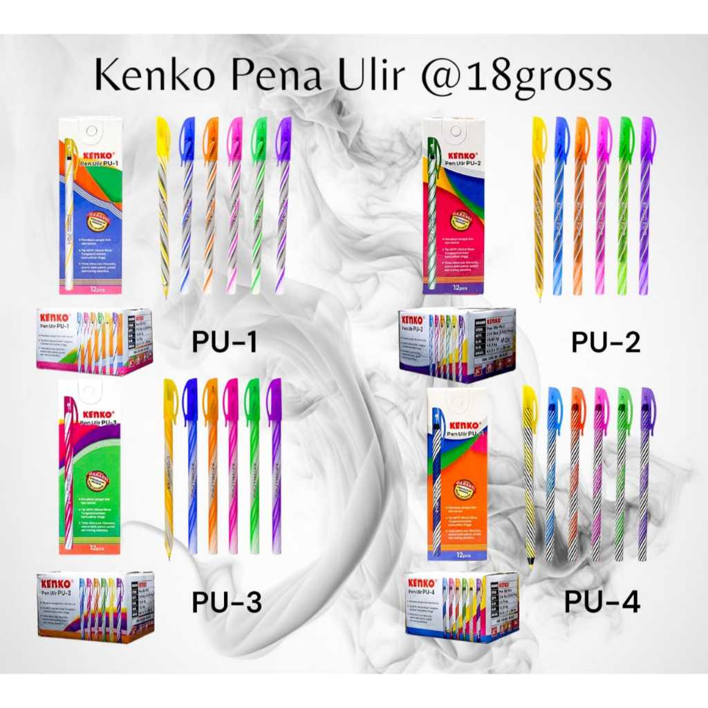 

KENKO PENA MURAH/PENA LILIN MURAH HITAM 0.7