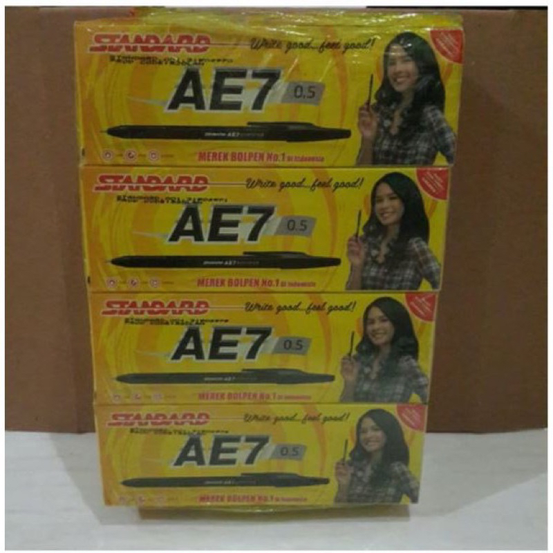 

Pulpen Standard Hitam ( AE7 - 0.5 )
