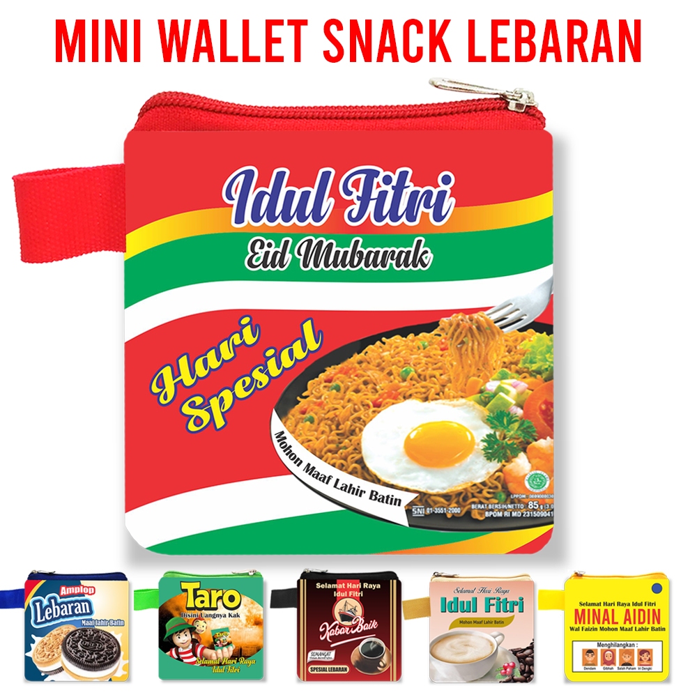 

Promo Buy 10 Random Free 1 Dompet Angpao Lebaran SNACK Ekslusif Dompet Mini Wallet Lebaran THR Fitrah Idul Fitri Eid Mubarak