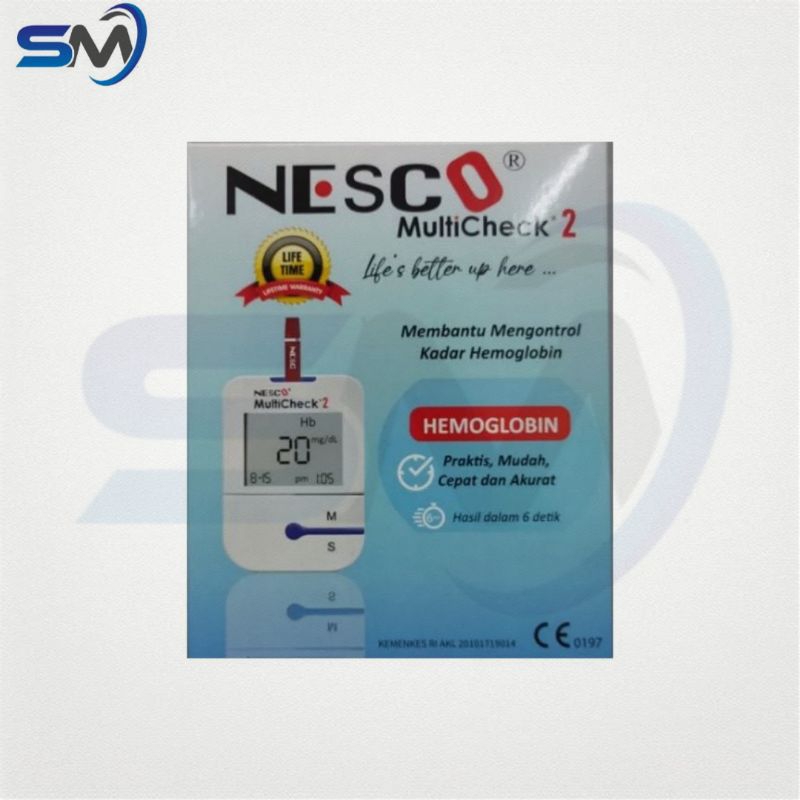 Alat nesco Hemoglobin/cek darah HB Multicheck2