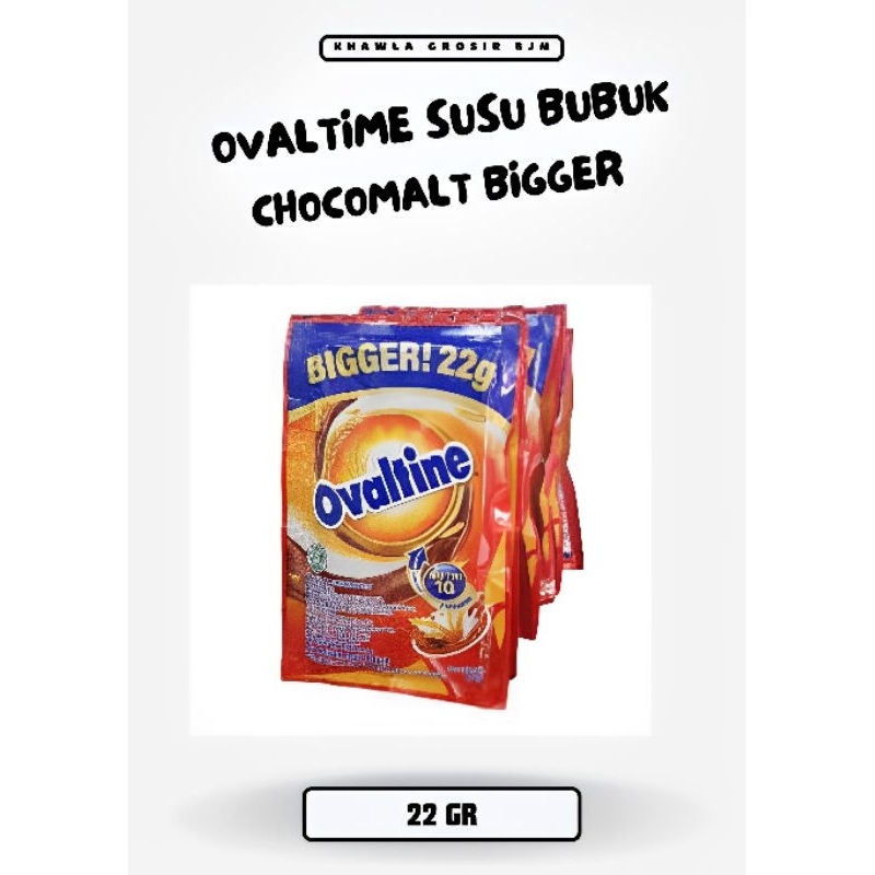 

OVALTINE DRINK SUSU BUBUK CHOCOMALT 22 GR