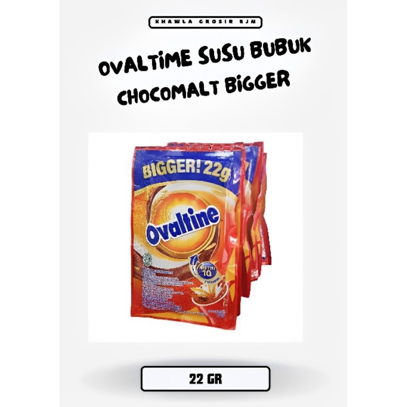 

OVALTINE DRINK SUSU BUBUK CHOCOMALT 22 GR