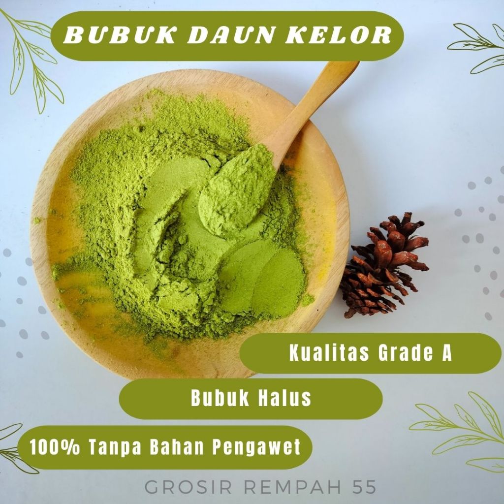 

ORIGINAL BUBUK KELOR 100% ALAMI TANPA BAHAN PENGAWET