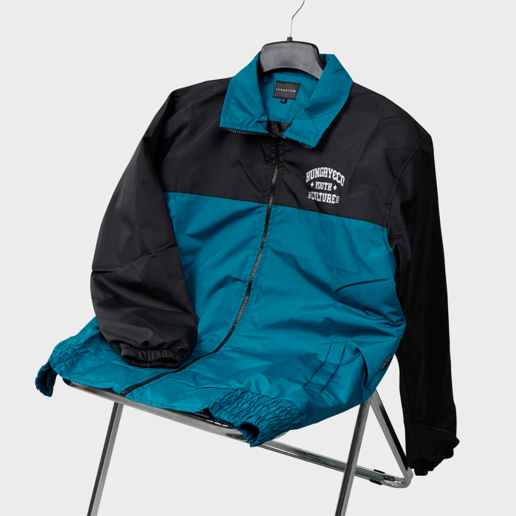 Hungry & Co. Jacket Coach 014 HITAM TOSCA