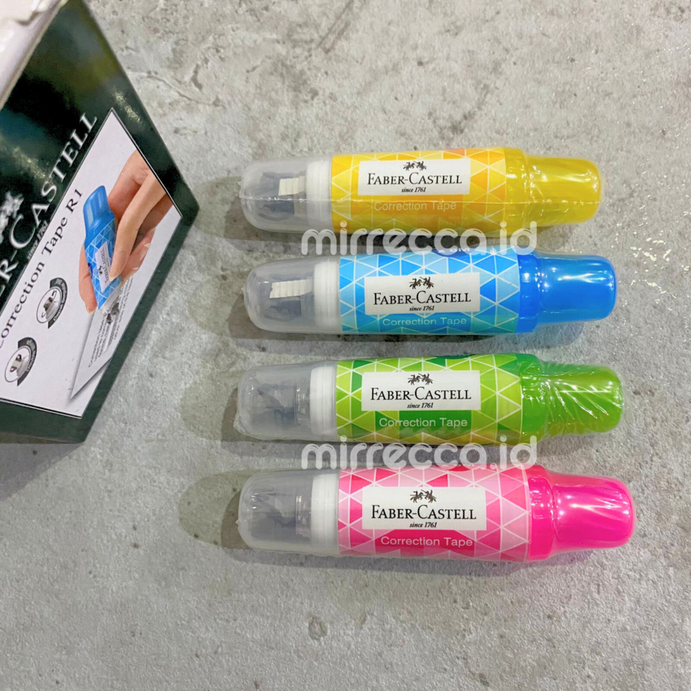 

FABER CASTELL CORRECTION TAPE R1 — TIPEX PITA KERING