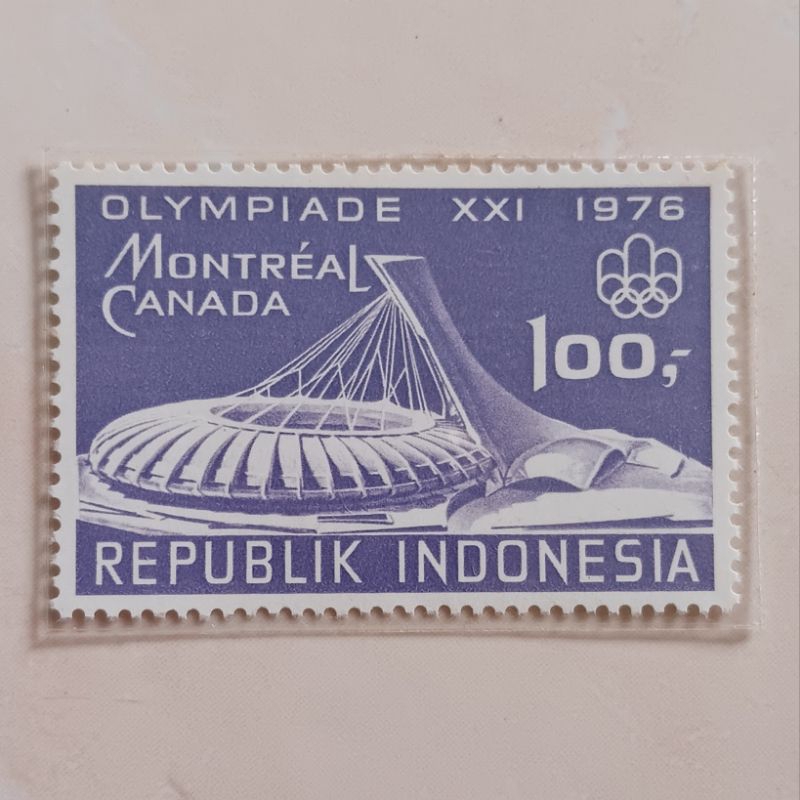 

(AD) Perangko Indonesia 1976 Olimpiade ke XXI Montreal Single Set Mint