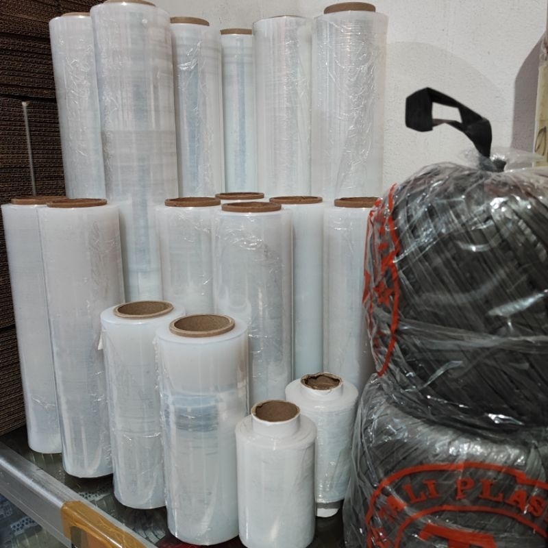 

Delko Wrap Stretch Film / Plastik Wrapping 17micron x 10cm x 200meter