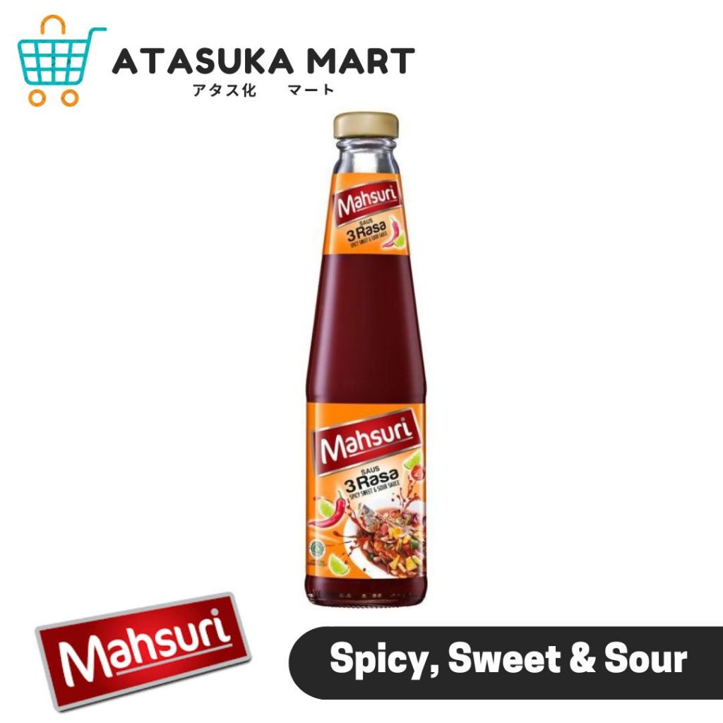 

Mahsuri Saus 3 Rasa 265 Gr Spicy, Sweet, and Sour Sauce