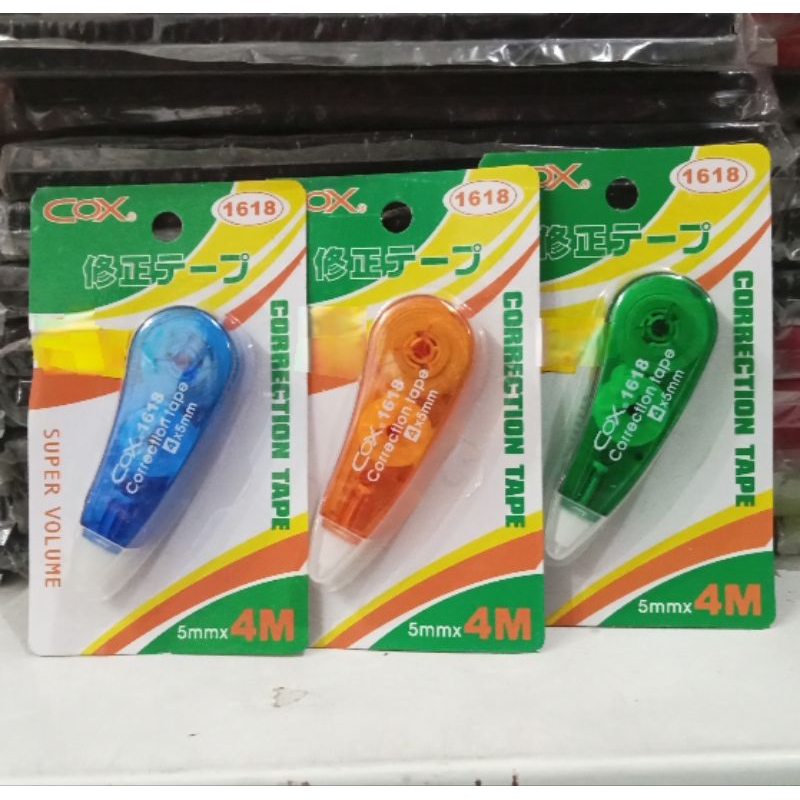 

COX - Correction Tape Kertas 4 meter