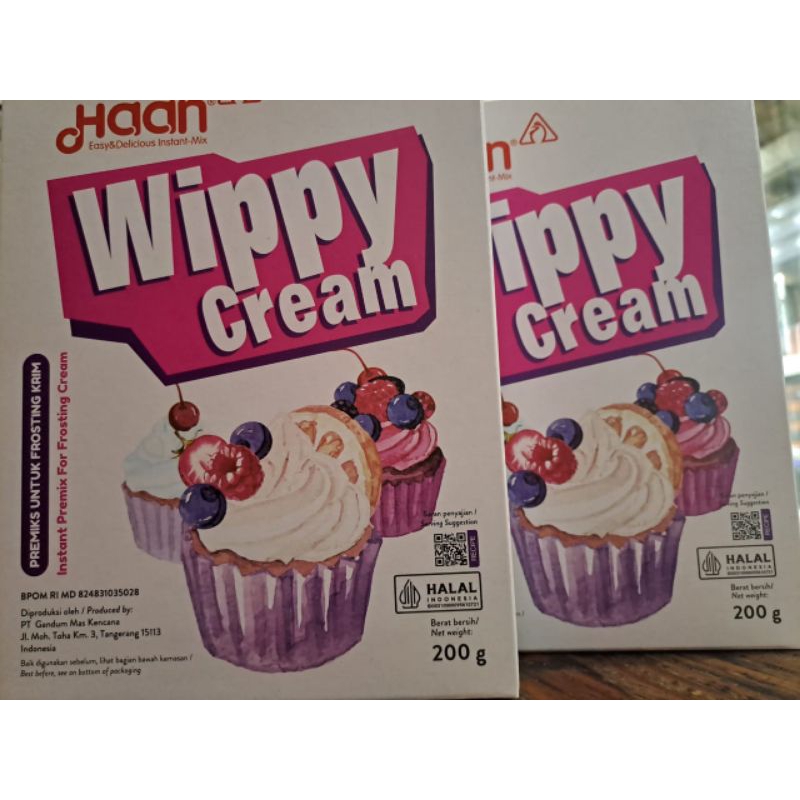 

Haan Whippy Cream 200gr