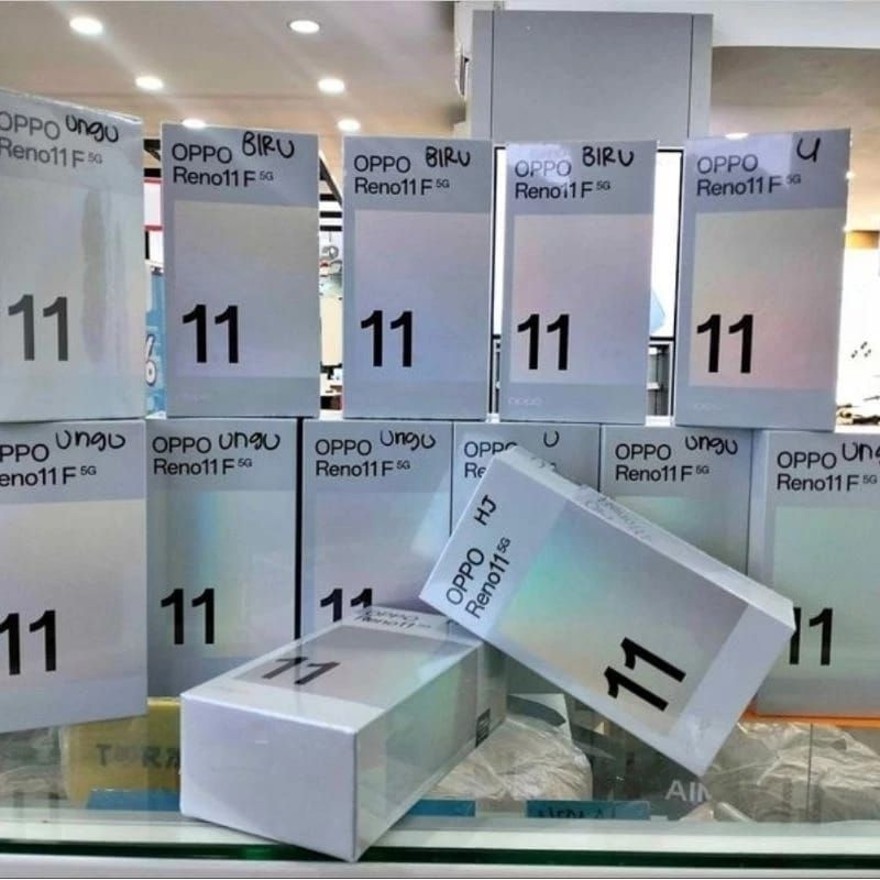 OPPO RENO 11F 5G NFC RAM 8GB/256GB UP TO RAM 16GB- GARANSI RESMI OPPO